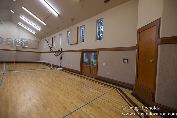 Pat's Gym Basket ball court-