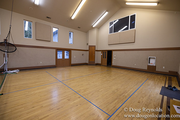 Pat's Gym Basket ball court-