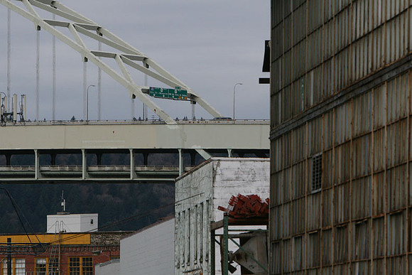 The grungier side of Portland