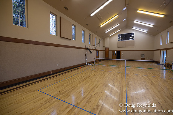 Pat's Gym Basket ball court-