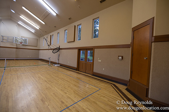 Pat's Gym Basket ball court-