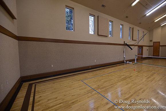 Pat's Gym Basket ball court-