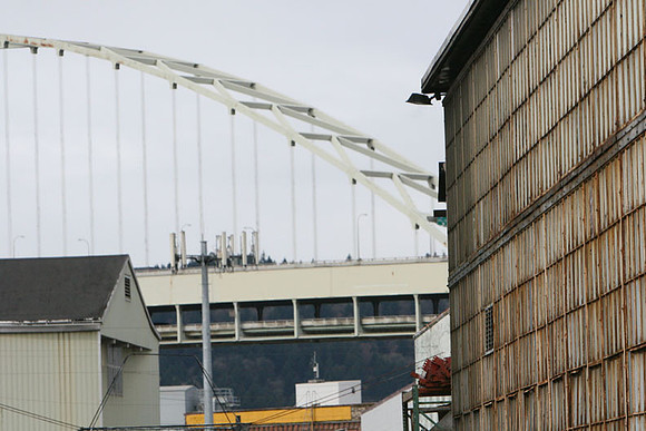 The grungier side of Portland
