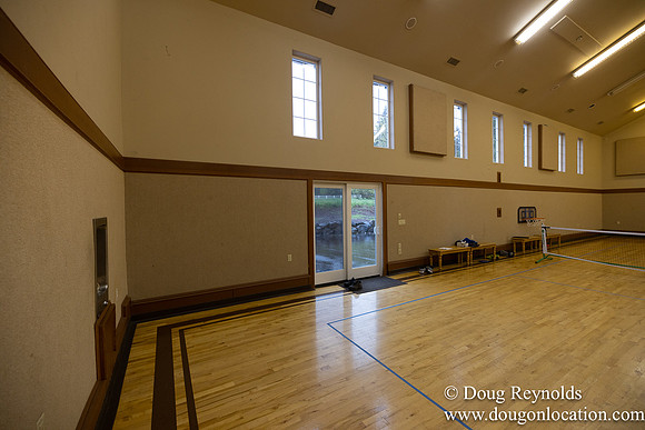 Pat's Gym Basket ball court-