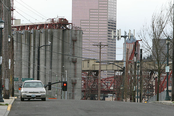 The grungier side of Portland