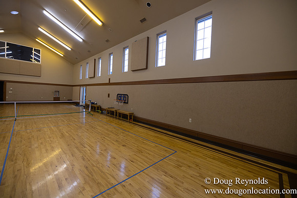 Pat's Gym Basket ball court-