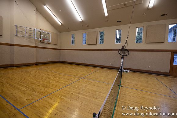Pat's Gym Basket ball court-