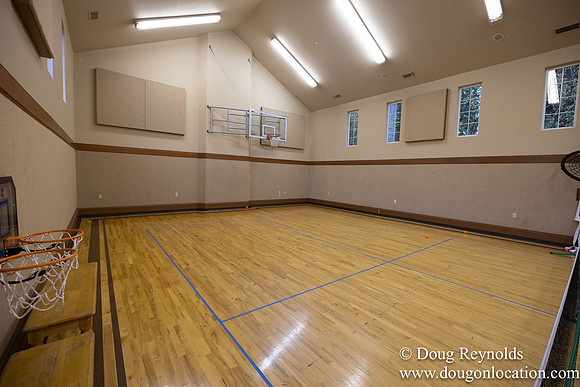Pat's Gym Basket ball court-