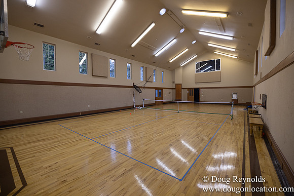Pat's Gym Basket ball court-