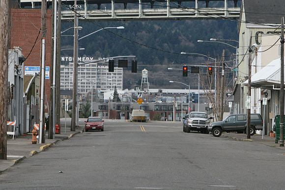The grungier side of Portland