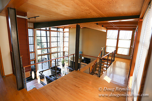 "Modern Contemporary Green Home Portland Oregon Dwell", "family house Northwest Style"