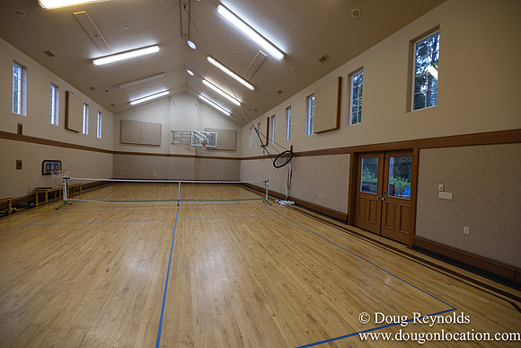 Pat's Gym Basket ball court-