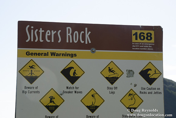 Sisters Rocks Main entrance