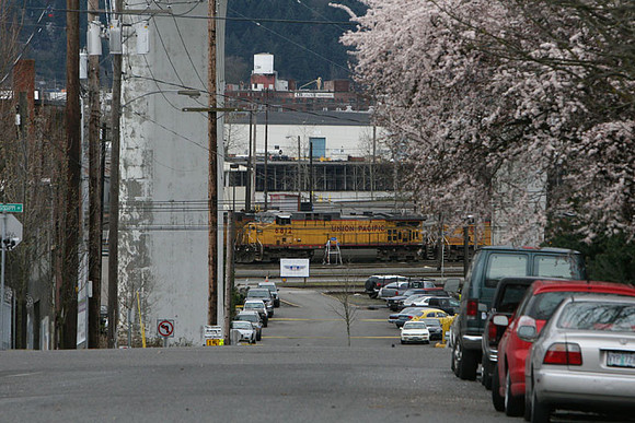 The grungier side of Portland
