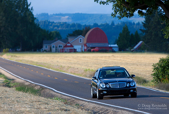 Mercedes and Gordon Red Barn