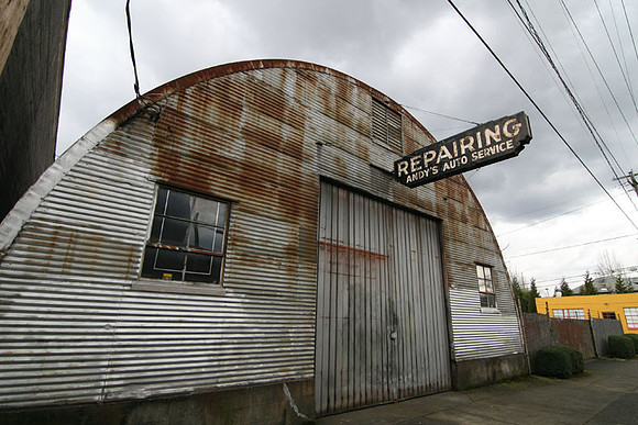 The grungier side of Portland
