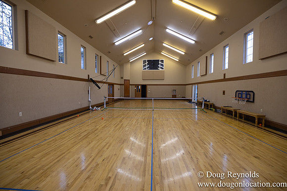 Pat's Gym Basket ball court-