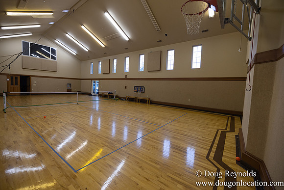 Pat's Gym Basket ball court-