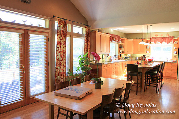 Traditional Style Home small farm with large kitchen great room, 2 story, 2 car garage on Acreage with large back yard, large front yard, garden, pond, deck, goats, bees, shop, PDX Zone