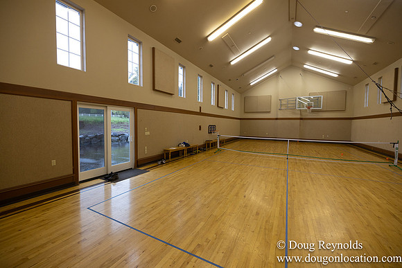 Pat's Gym Basket ball court-
