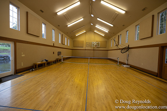 Pat's Gym Basket ball court-