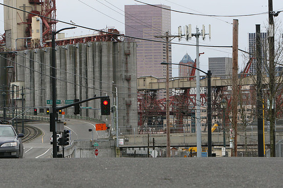 The grungier side of Portland