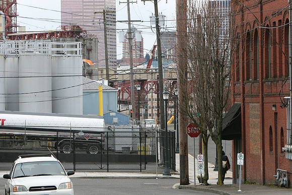 The grungier side of Portland