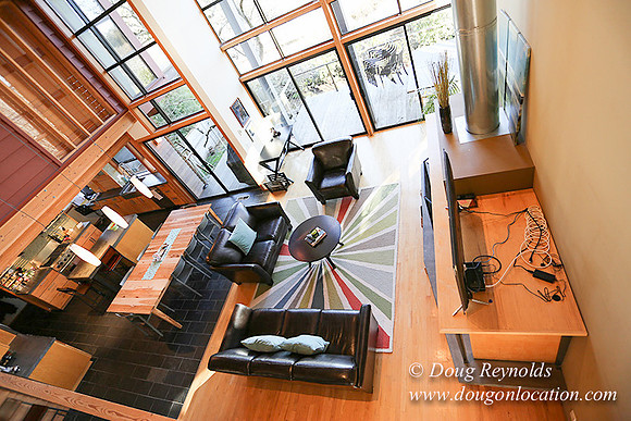 "Modern Contemporary Green Home Portland Oregon Dwell", "family house Northwest Style"