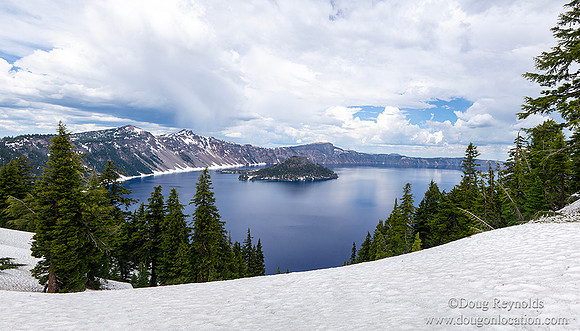Crater Lake National Park Snow