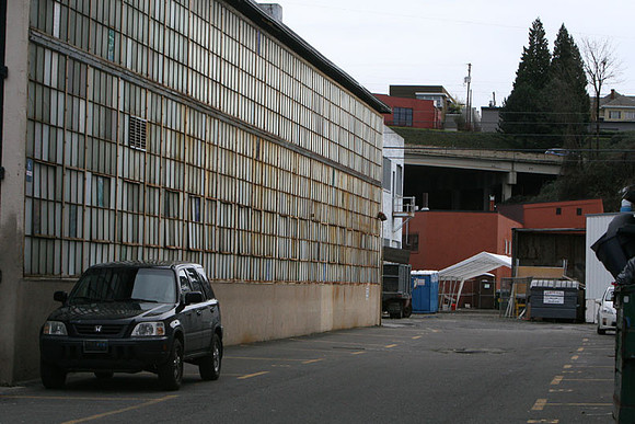 The grungier side of Portland