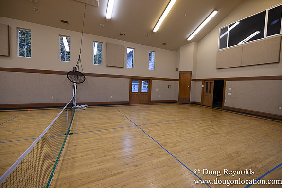 Pat's Gym Basket ball court-
