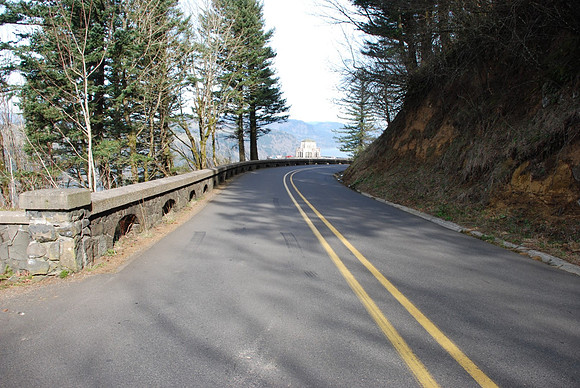 Above Vista House paved-0574