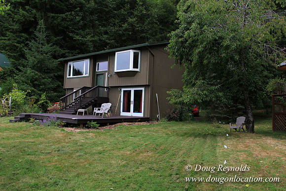 Cabin, Dock, Green, Home, House, Lake, ORBoat, Oregon, "Sky's Lake House", Yard, deck