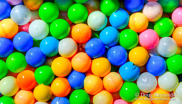 Colored Plastic balls