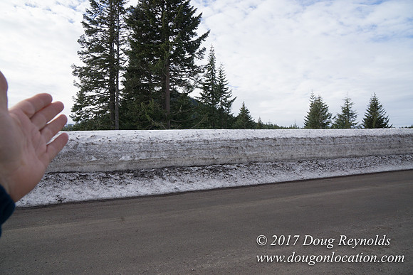 Hwy 26 Snow Pull out