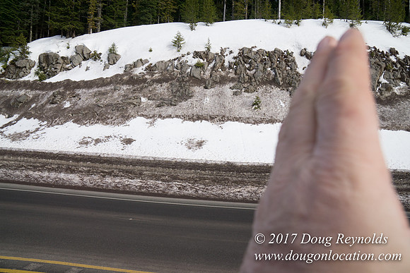 Hwy 26 Snow Pull out