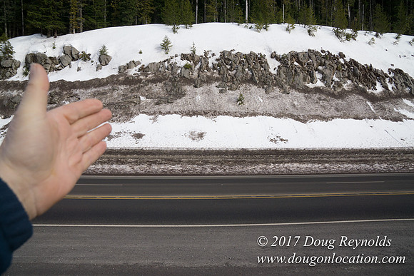 Hwy 26 Snow Pull out