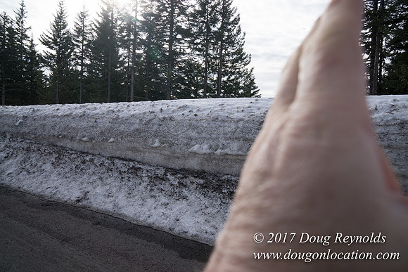 Hwy 26 Snow Pull out