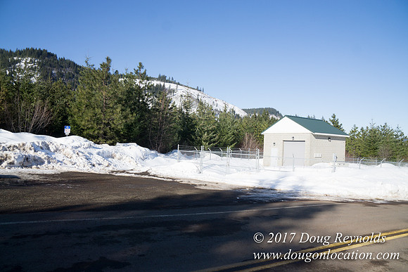 Lost lake Rd with Snow