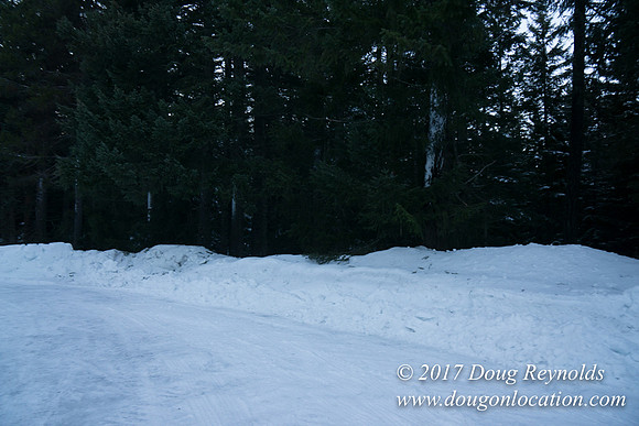Cooper Spur Road Snow