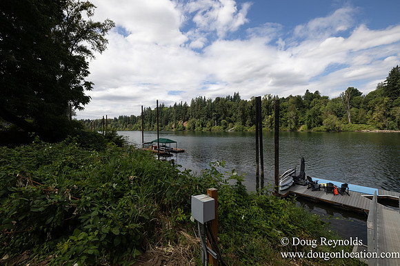 Erin's Dock on River-