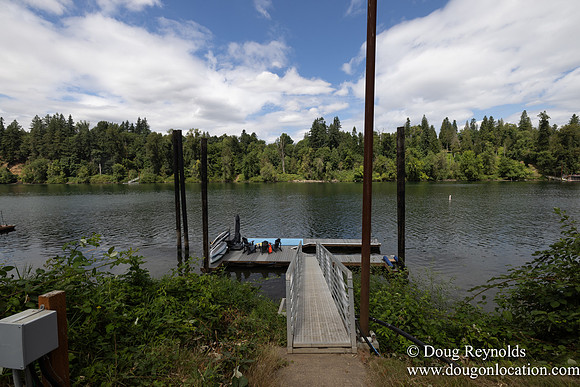 Erin's Dock on River-