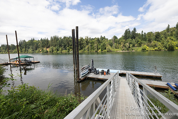 Erin's Dock on River-
