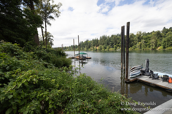 Erin's Dock on River-