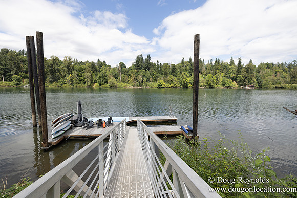 Erin's Dock on River-