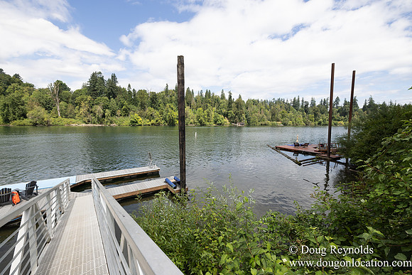 Erin's Dock on River-
