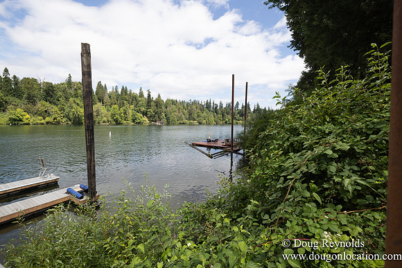 Erin's Dock on River-