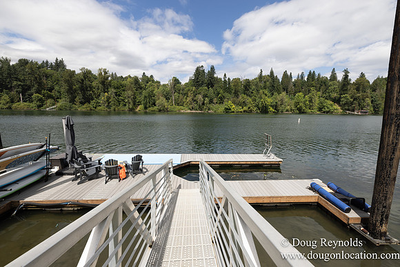 Erin's Dock on River-