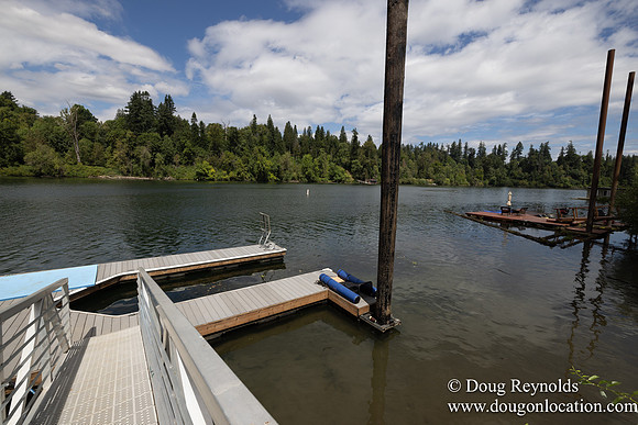 Erin's Dock on River-