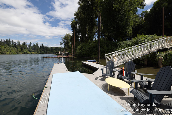 Erin's Dock on River-